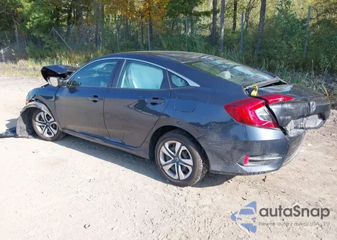 2017 Honda Civic Lx from USA, damaged, VIN 19XFC2F53HE214080